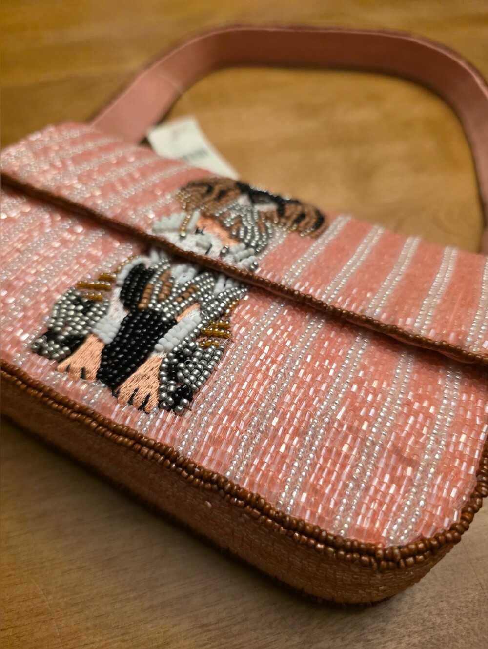 ANTHROPOLOGIE Fiona Beaded Bag Animal Edition Cocker Spaniel Dog - Picture 10 of 13